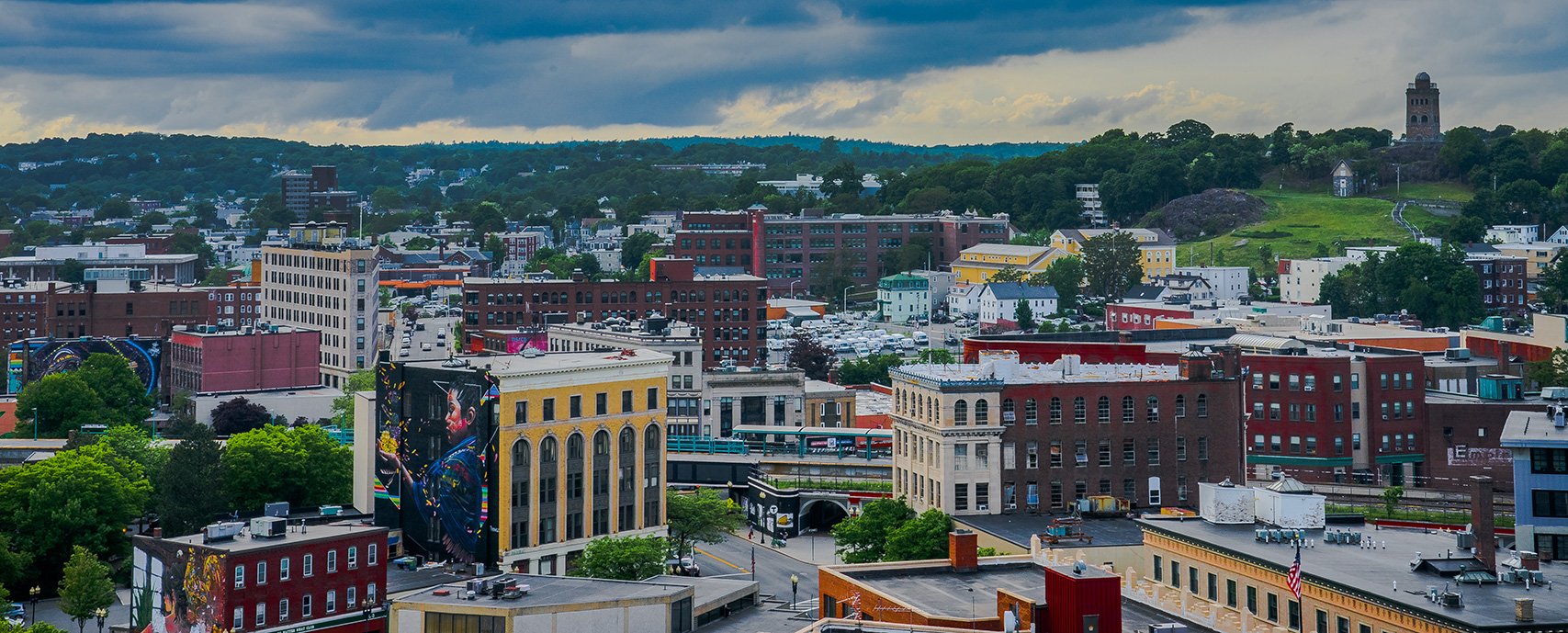 Dramatic clouds over lynn